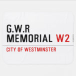 G.w.r memorial  Baby Blanket