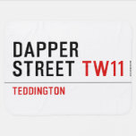 DAPPER Street  Baby Blanket