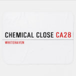 Chemical Close  Baby Blanket