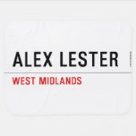 Alex Lester  Baby Blanket