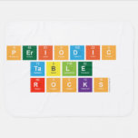 Periodic 
 Table 
 Rocks  Baby Blanket