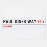 Paul Jones Way  Baby Blanket