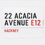 22 ACACIA AVENUE  Baby Blanket