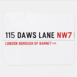 115 Daws LANE  Baby Blanket
