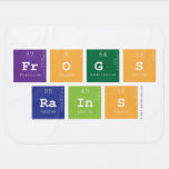 frogs
 rains  Baby Blanket