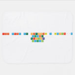 XII FERIA DE CIENCIAS Y TECNOLOGÍA
 DESCUBRE 
 EXPLORA
 INVESTIGA  Baby Blanket