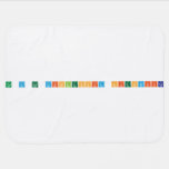 No a la violencia cientifica  Baby Blanket
