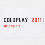 COLDPLAY   Baby Blanket