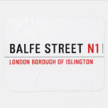 Balfe Street  Baby Blanket