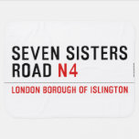 Seven Sisters Road  Baby Blanket
