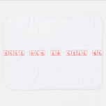 keep calm and love me  Baby Blanket