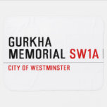 gurkha memorial  Baby Blanket