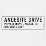 andesite drive  Baby Blanket
