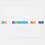 Ms. Calzada is Lit   Baby Blanket