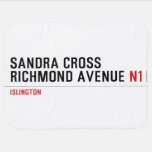 Sandra Cross Richmond Avenue  Baby Blanket
