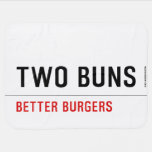  TWO BUNS  Baby Blanket