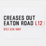 Creases Out Eaton Road  Baby Blanket