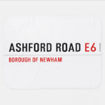 ASHFORD ROAD  Baby Blanket