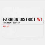 Fashion District  Baby Blanket