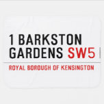 1 barkston gardens  Baby Blanket