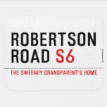 Robertson Road  Baby Blanket