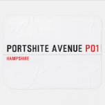 Portshite Avenue  Baby Blanket