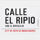CALLE EL RIPIO  Baby Blanket