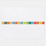 PeriodicTableWriter  Baby Blanket