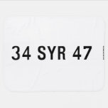 34 SYR 47  Baby Blanket