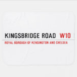 Kingsbridge Road  Baby Blanket