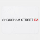 SHOREHAM STREET  Baby Blanket