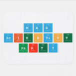 MAD 
 SCIENTIST
 PARTY  Baby Blanket
