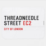 Threadneedle   street  Baby Blanket