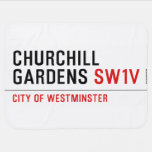 churchill gardens  Baby Blanket