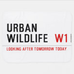 URBAN WILDLIFE   Baby Blanket