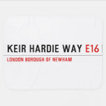 keir Hardie Way  Baby Blanket