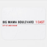 Big Mama Boulevard   Baby Blanket