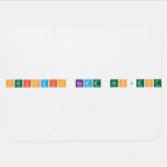 Periodic Name Project  Baby Blanket