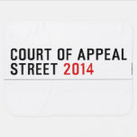 COURT OF APPEAL STREET  Baby Blanket