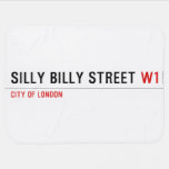 Silly Billy Street  Baby Blanket
