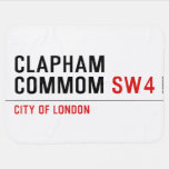 Clapham Commom  Baby Blanket