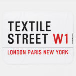 Textile Street  Baby Blanket