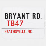 BRYANT RD.   Baby Blanket