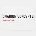 Onadion Concepts  Baby Blanket