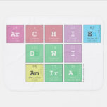 Archie
 Dwi
 Amira  Baby Blanket