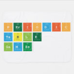 Periodic
 Table
 Games  Baby Blanket