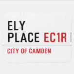 Ely Place  Baby Blanket