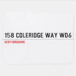 158 Coleridge Way  Baby Blanket