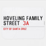 Hoveling family Street   Baby Blanket