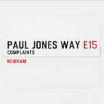 Paul Jones Way  Baby Blanket